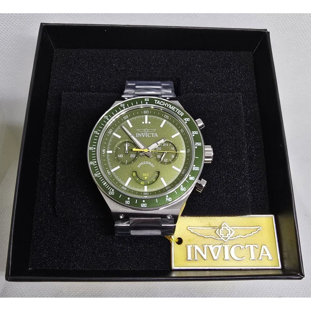 Invicta Speedway GearShift Men's Watch 44mm Steel 49380 - Picture 2 of 8